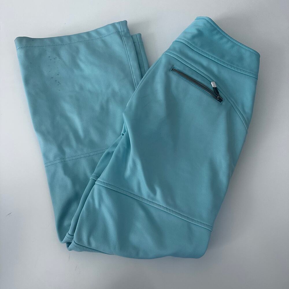 Athleta Fall Line Insulated Ski Pants Mint Green Sz 6 Petite - Picture 4 of 14